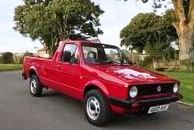 Pick-up personnalisé VW Caddy MKI 1982 - SOLIDO - S1803508 - Rouge