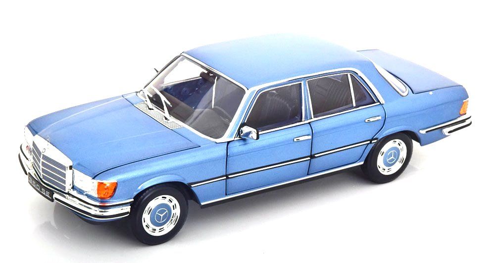1 18 Mercedes-Benz 350 SE W116 US Version 1973 grünmetallic Norev limited online