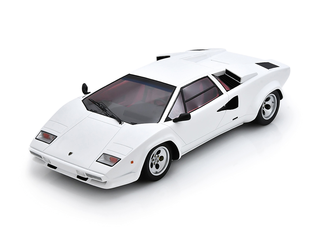 Lamborghini Countach 5000 QV white 1:18 Spark