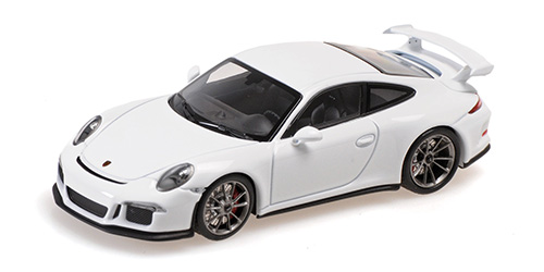Minichamps 1:43 Porsche 911 (991) GT3 Año de construcción 2012 blanco