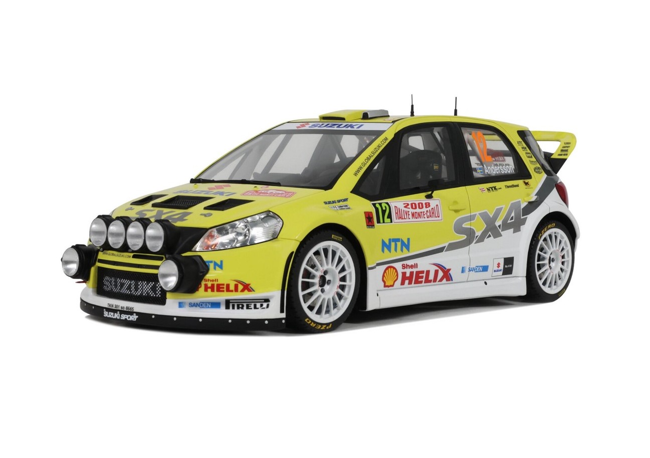 Suzuki SX4 WRC #12 P-G. Andersson Rally Monte-Carlo 2008