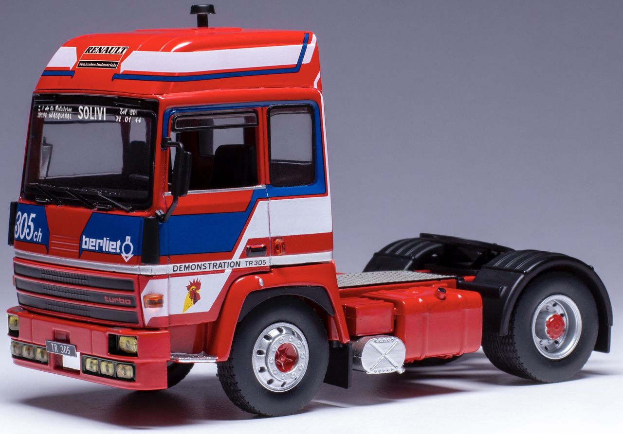 Berliet TR 280. 1973-82 | Ixo pour Altaya. #43. 1/43. Semi-r