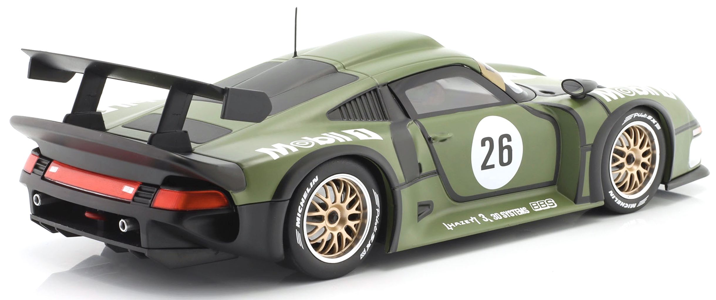 Porsche 911 GT1 #26 Dalmas/Stuck/Wendlinger Pre-Qualifying 24H Le Mans 1996 Porsche AG Dalmas 1:18 Werk83