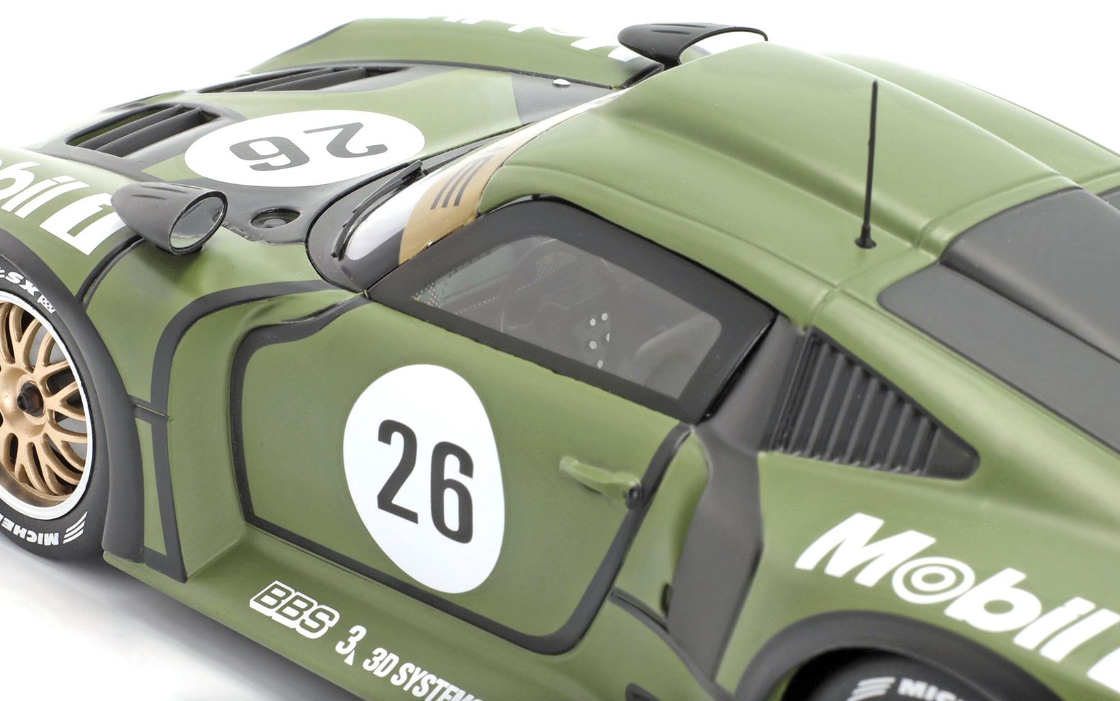 Porsche 911 GT1 #26 Dalmas/Stuck/Wendlinger Pre-Qualifying 24H Le Mans 1996 Porsche AG Dalmas 1:18 Werk83