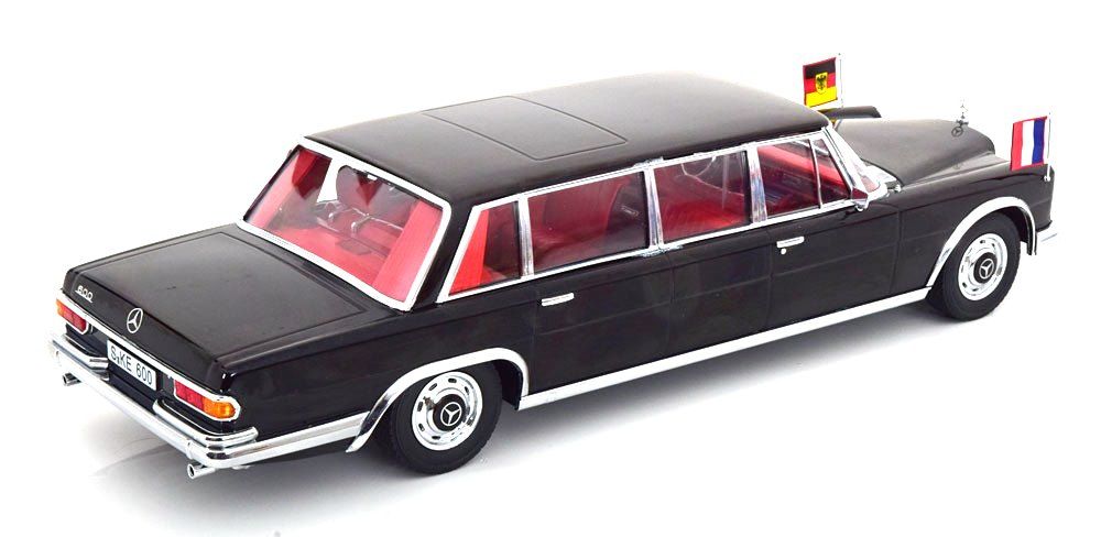 Mercedes-Benz S-Class 600 LWB Pullman W100 Brandt/Pompidou 1964 1:18 KK Scale