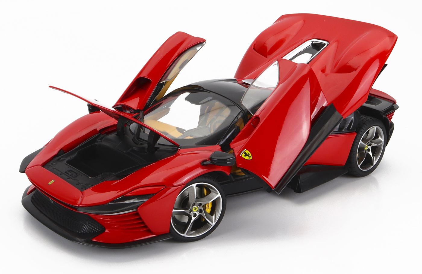 Ferrari New Daytona SP3 Spider Closed 2022 rosso corsa 322 1:18 Bburago