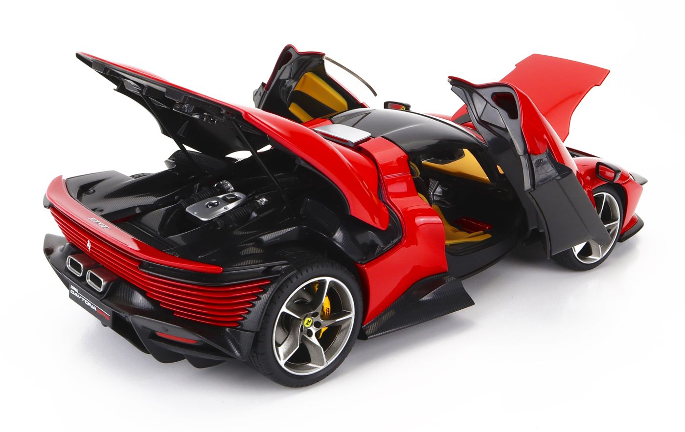 Ferrari New Daytona SP3 Spider Closed 2022 rosso corsa 322 1:18 Bburago