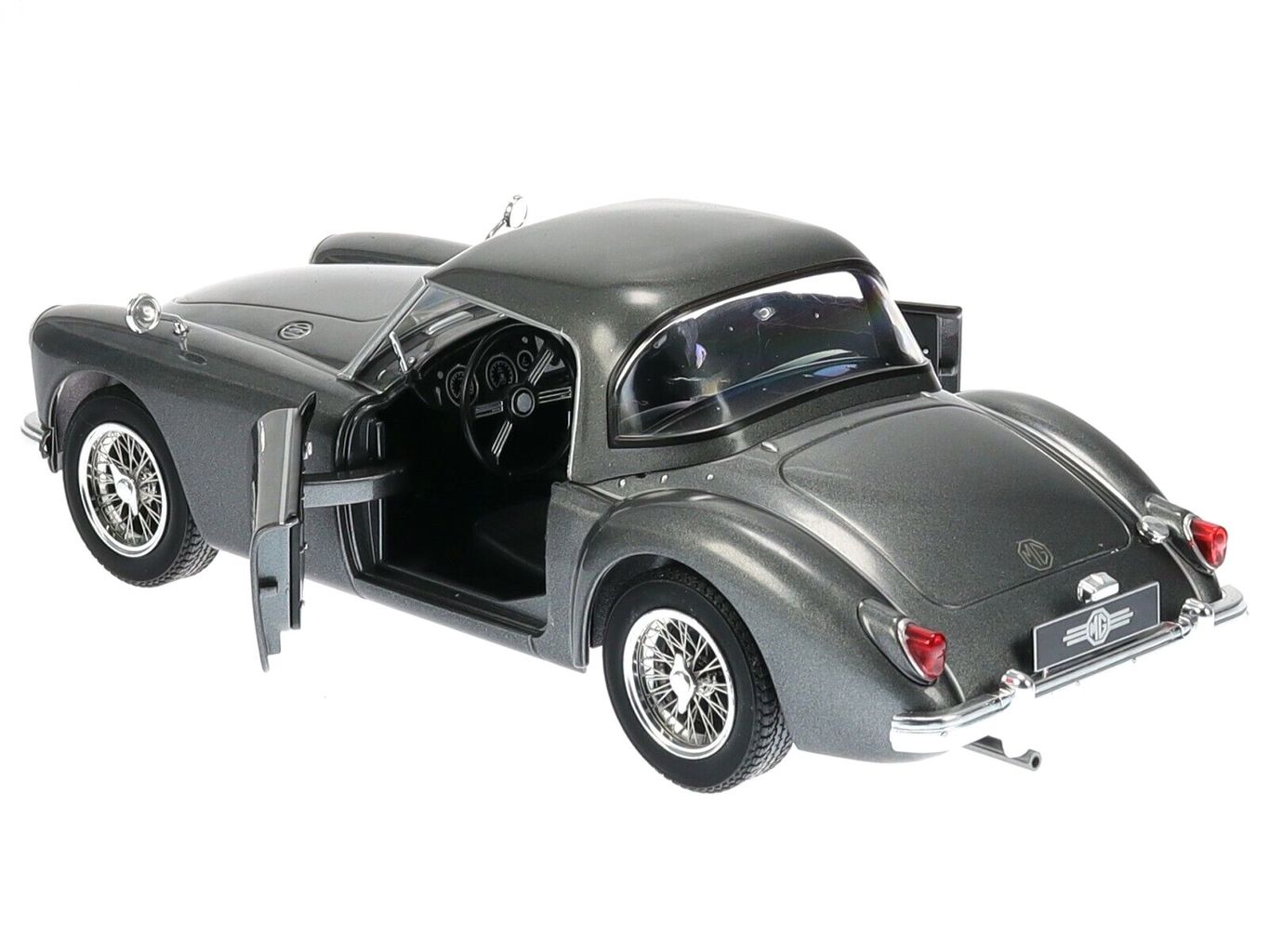 MGA MKI A1500 closed hard top 1957 grey 1:18 Triple9 Collection