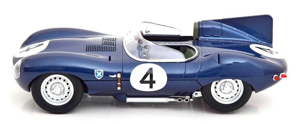 Jaguar D-Type Short Nose Sieger #4 Sanderson/Flockhart 24h Le Mans 1956 1:18 CMR