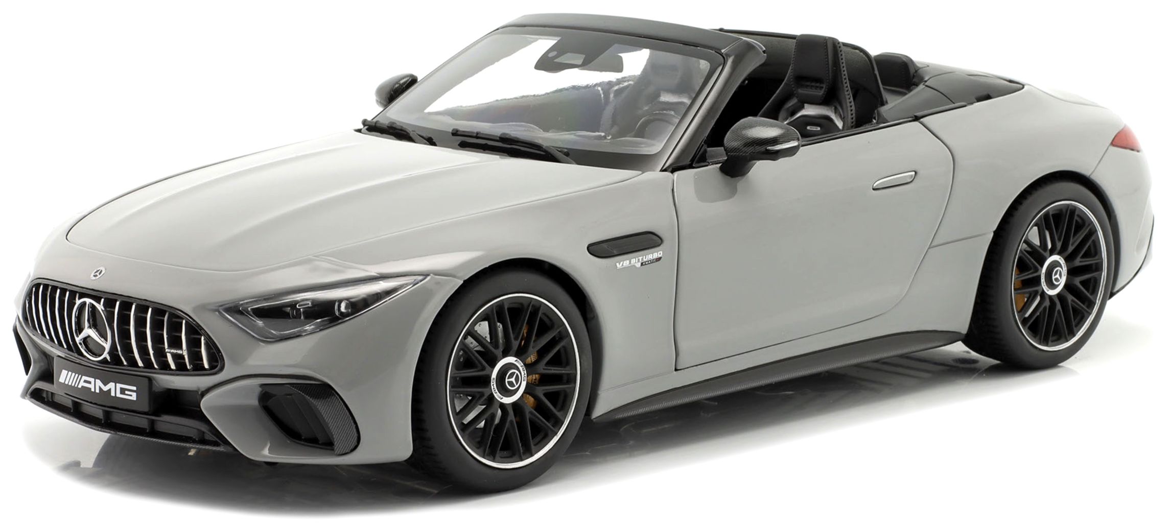 Mercedes-AMG SL 63 4Matic+ 2021 alpine grey 1:18 iScale