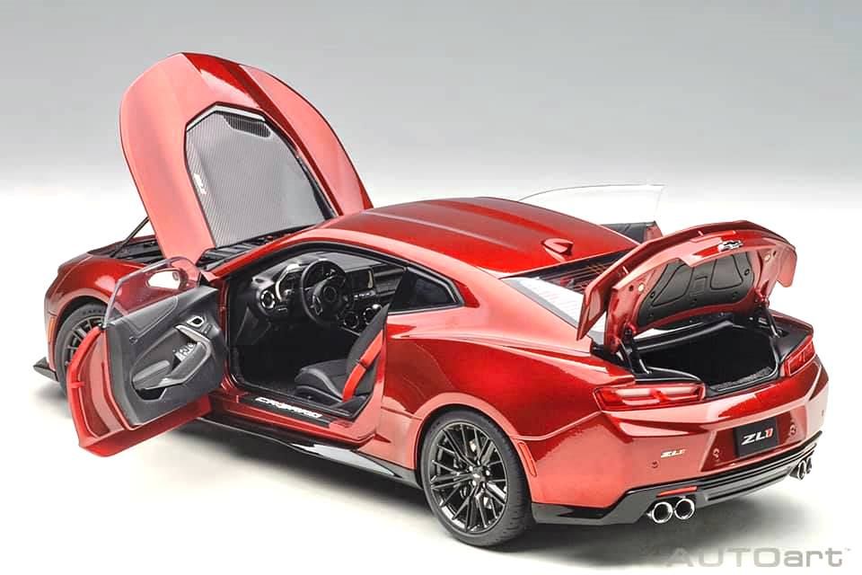 Chevrolet Camaro ZL1 2017 garmet red tintcoat 1:18 AUTOart