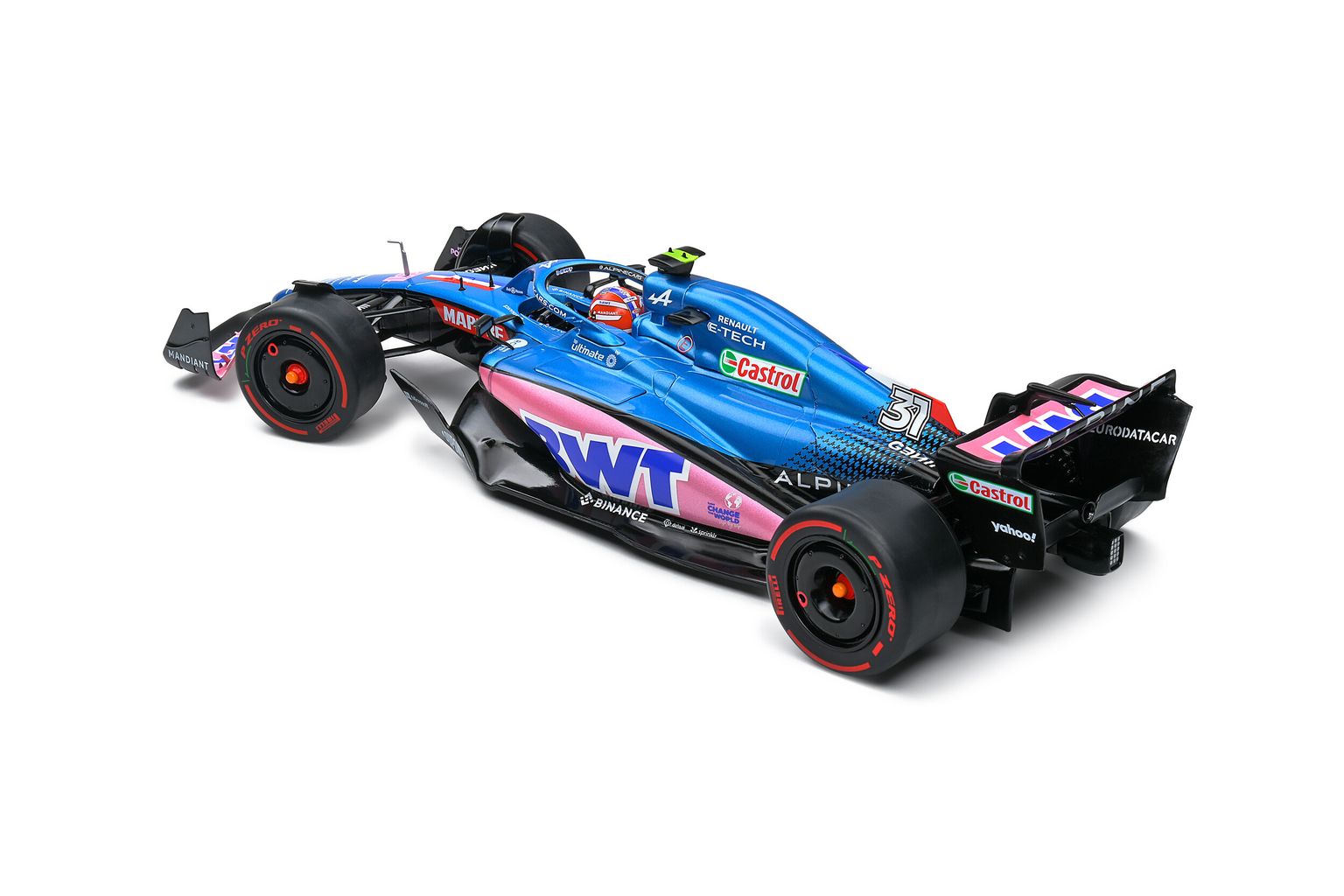 BWT Alpine F1 Team A522 #31 E.Ocon Australie GP 2022 1:18 Solido