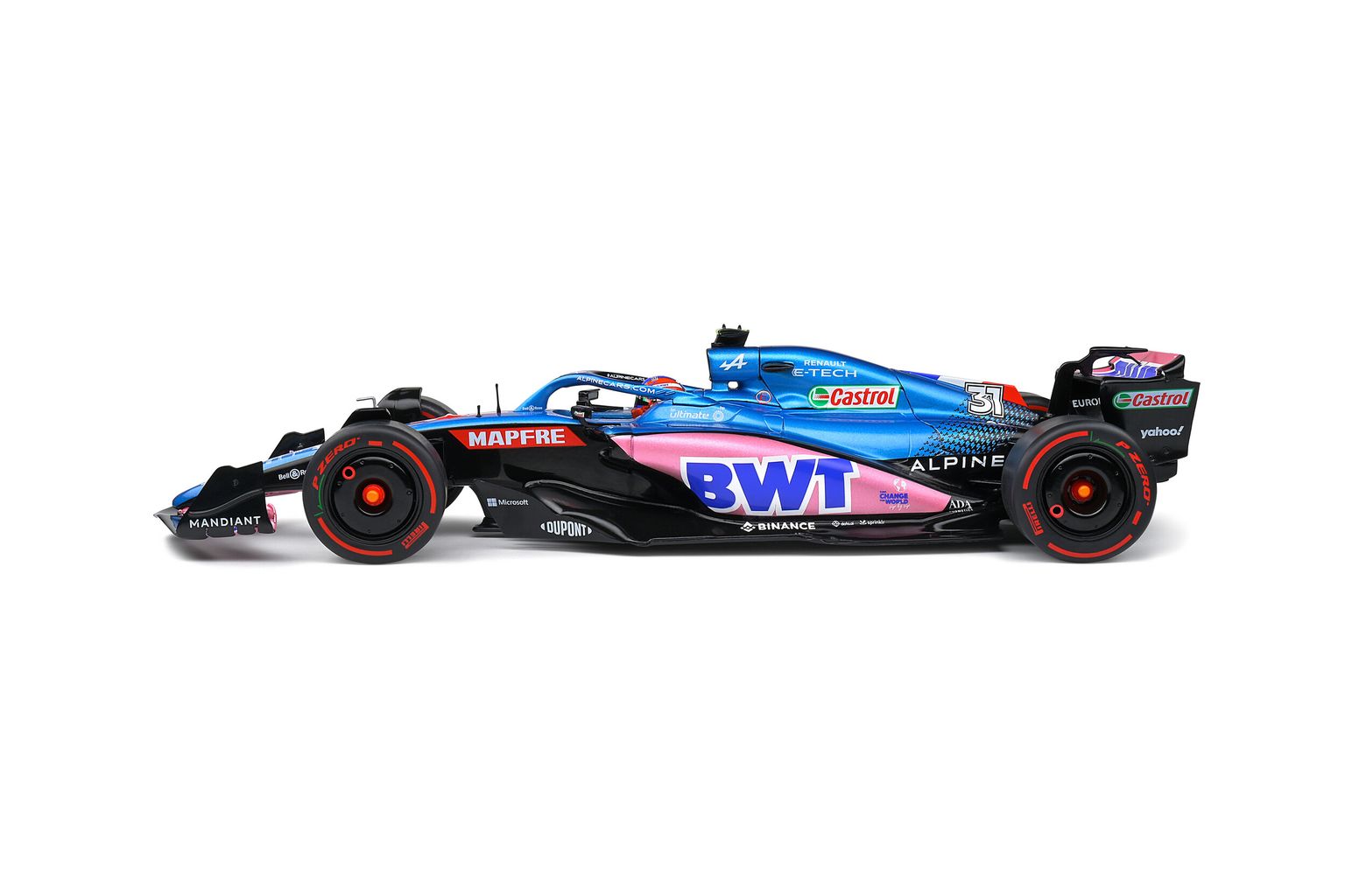 BWT Alpine F1 Team A522 #31 E.Ocon Australie GP 2022 1:18 Solido