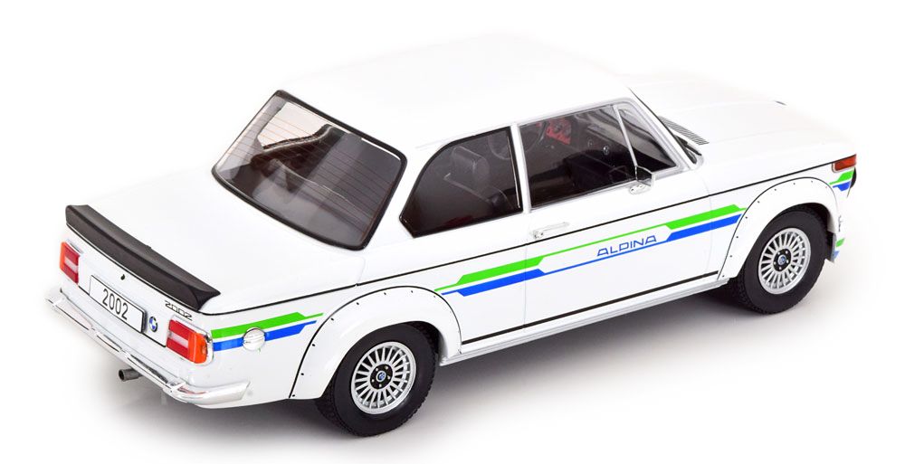 BMW 2002 Alpina 1973 white/decor 1:18 MCG Modelcar Group