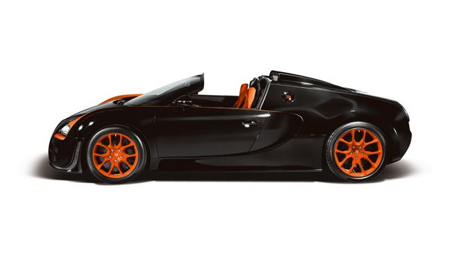 Bugatti Veyron Grand Sport Vitesse black 1:18 Rastar