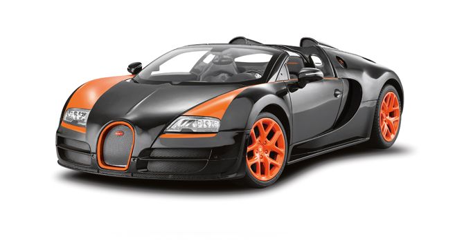 Bugatti Veyron Grand Sport Vitesse black 1:18 Rastar