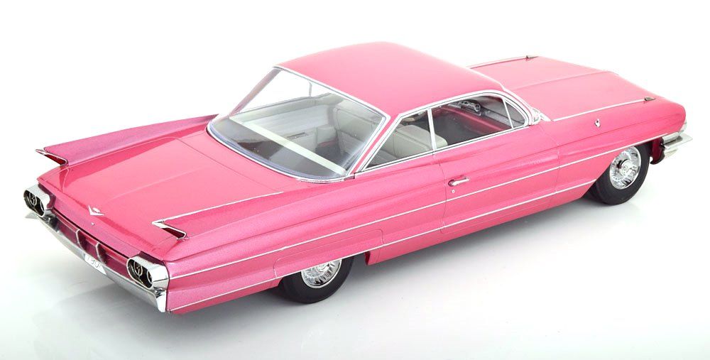Cadillac Series 62 Coupe Deville 1961 pink 1:18 KK Scale