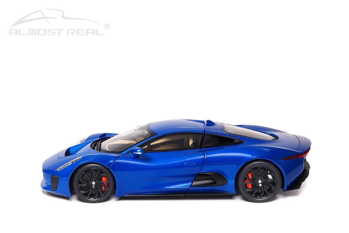 Jaguar C-X75 blue metallic 1:18 Almost Real