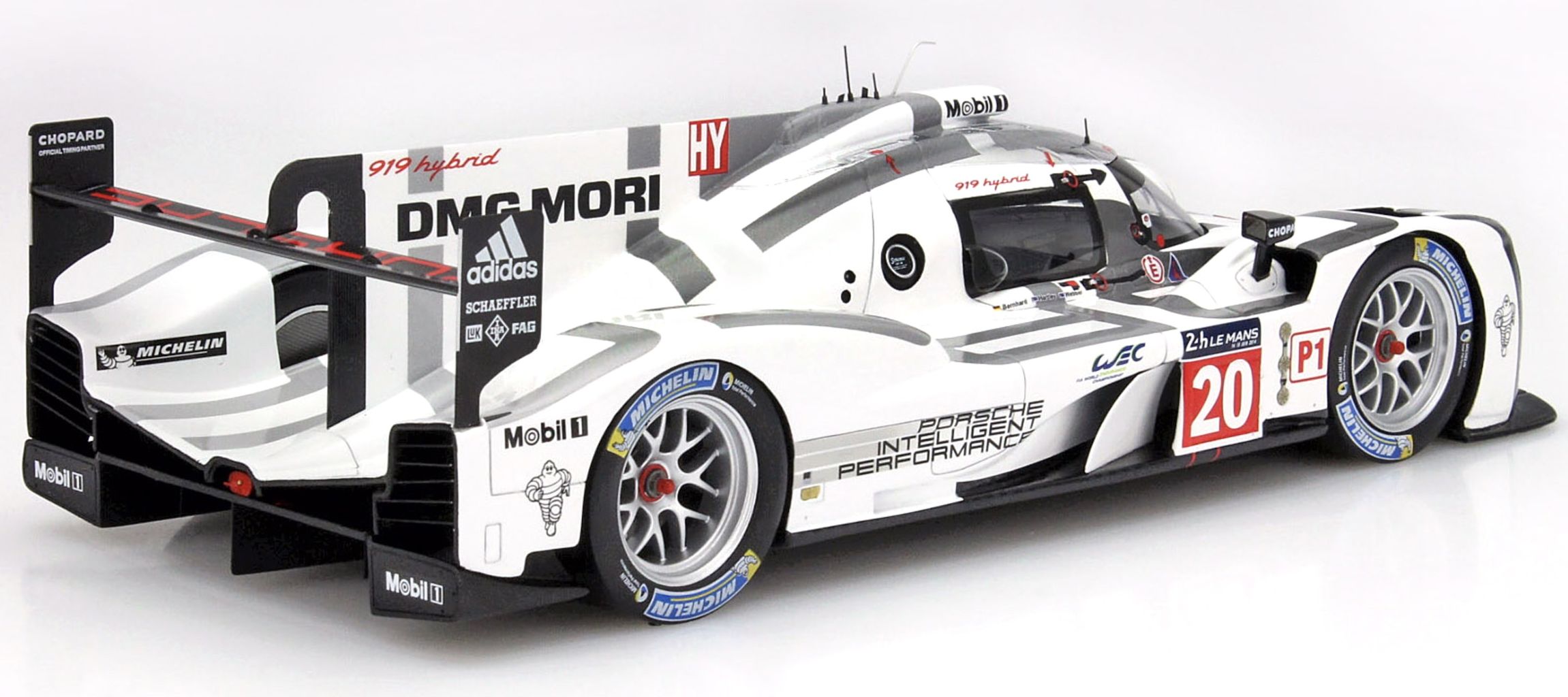 Porsche 919 Hybrid #20 Bernhard/Webber/Hartley 24h LeMans 2014 1:43 Ixo Models