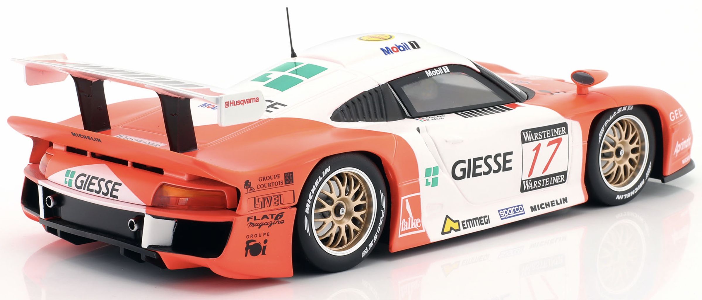 Porsche 911 3.2L GT1 EVO Team #17 Collard/Baldi FIA GT Championship 1997 1:18 Werk83
