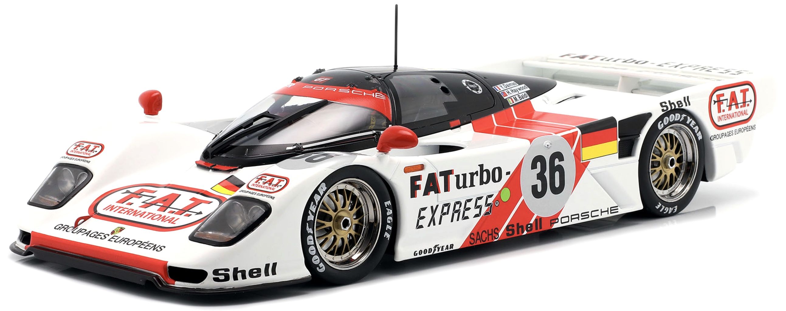 Dauer Porsche 962 #36 Dalmas/Haywood/Baldi Winner 24H Le Mans 1994 1:18 Werk83