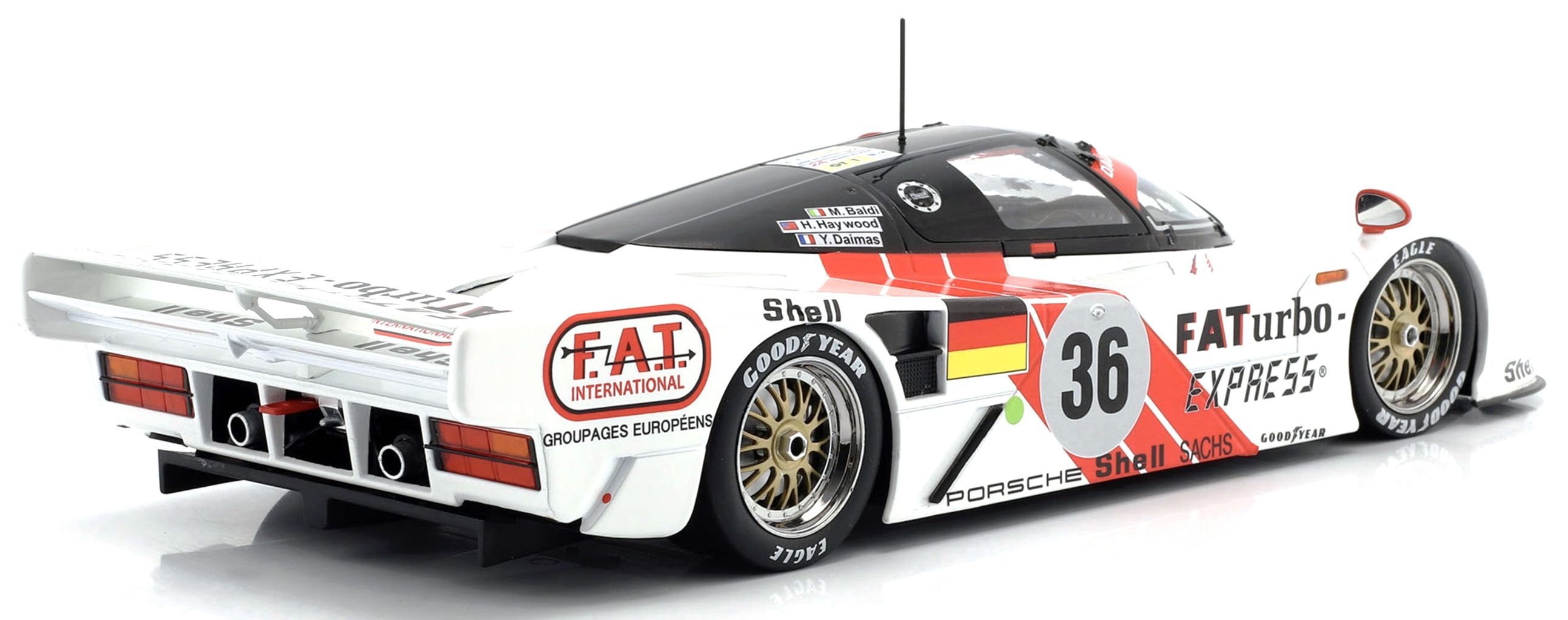 Dauer Porsche 962 #36 Dalmas/Haywood/Baldi Winner 24H Le Mans 1994 1:18 Werk83