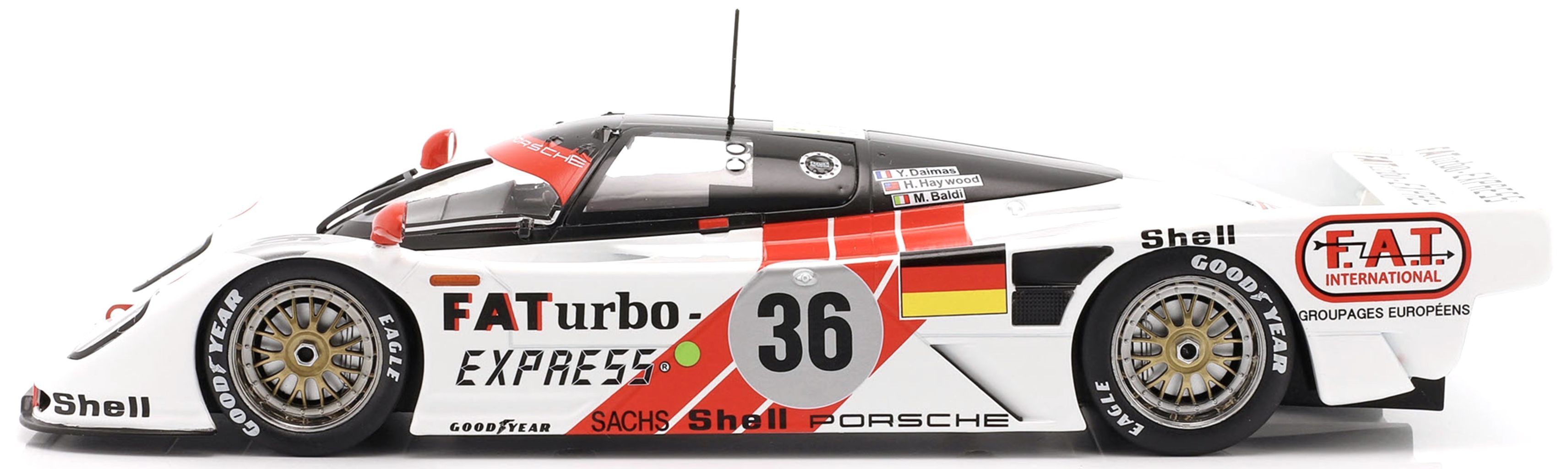 Dauer Porsche 962 #36 Dalmas/Haywood/Baldi Winner 24H Le Mans 1994 1:18 Werk83
