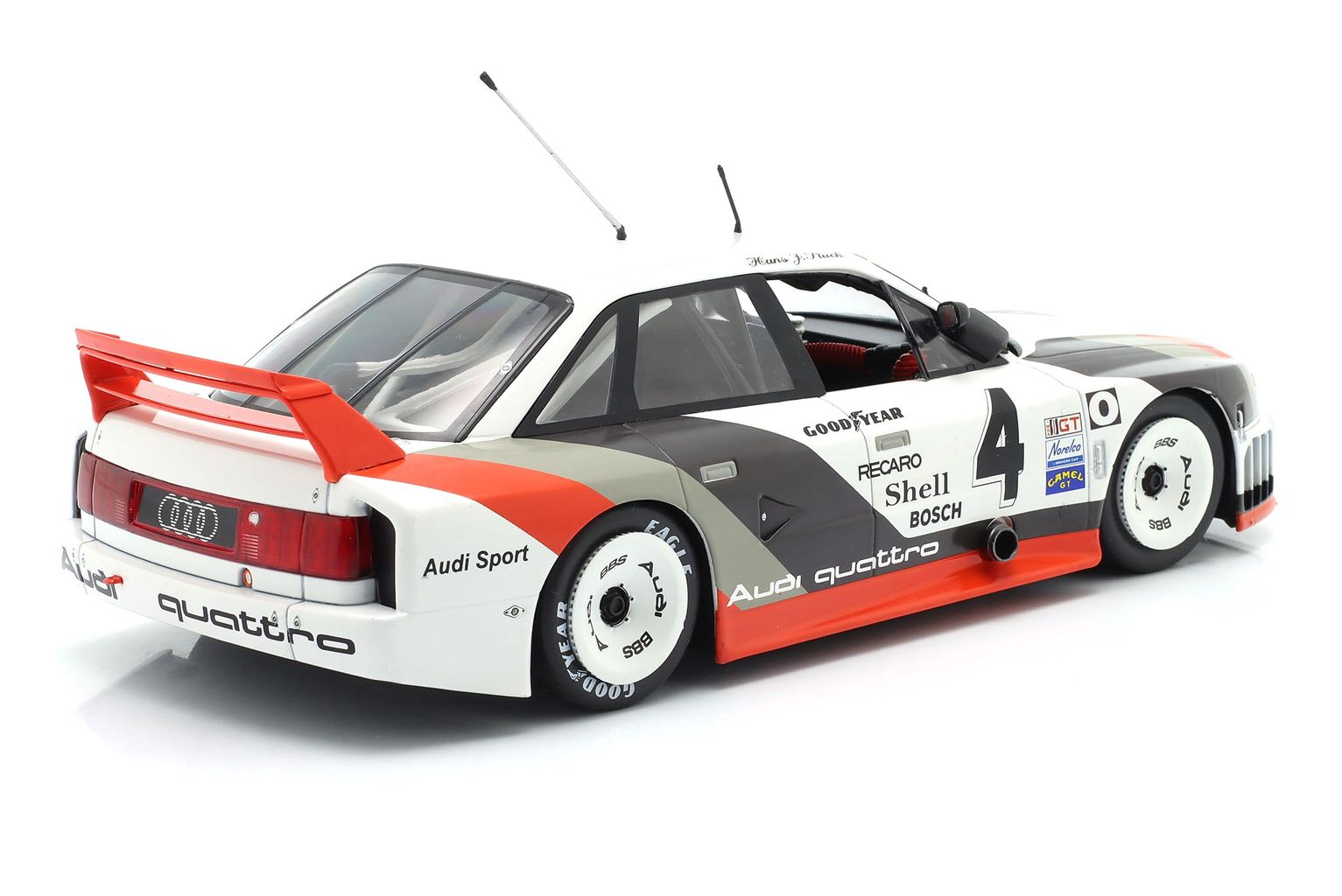 Audi 90 IMSA GTO #4 H.-J. *Strieztel* Stuck 2nd Portland IMSA 1989 1:18 Werk83