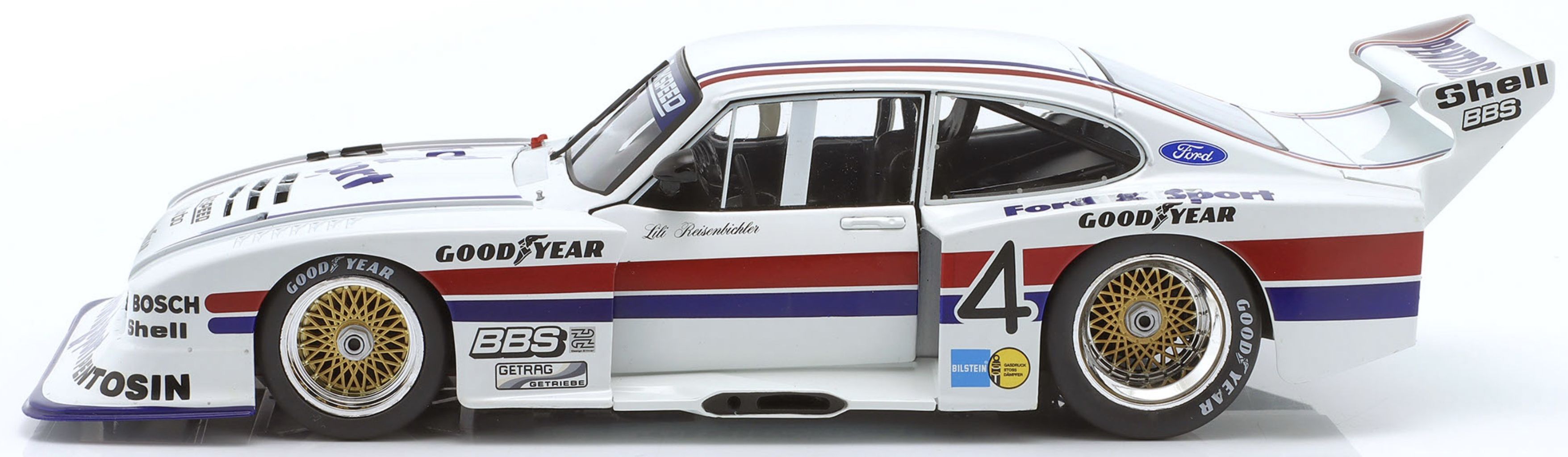 Ford England Capri Turbo Gr.5 Zakspeed #4 L.Reisenbichler DRM 1982 1:18 Werk83