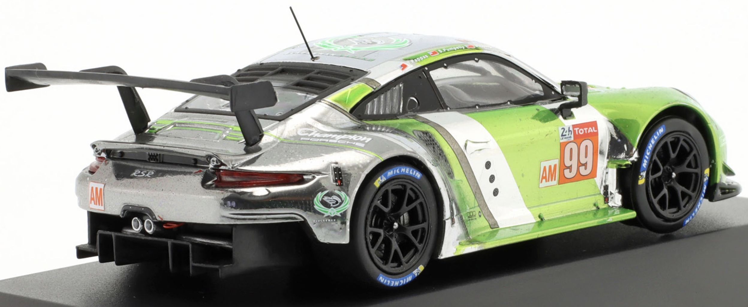 Porsche 911 RSR #99 24H LeMans 2018 Proton Competition 1:43 Ixo Models