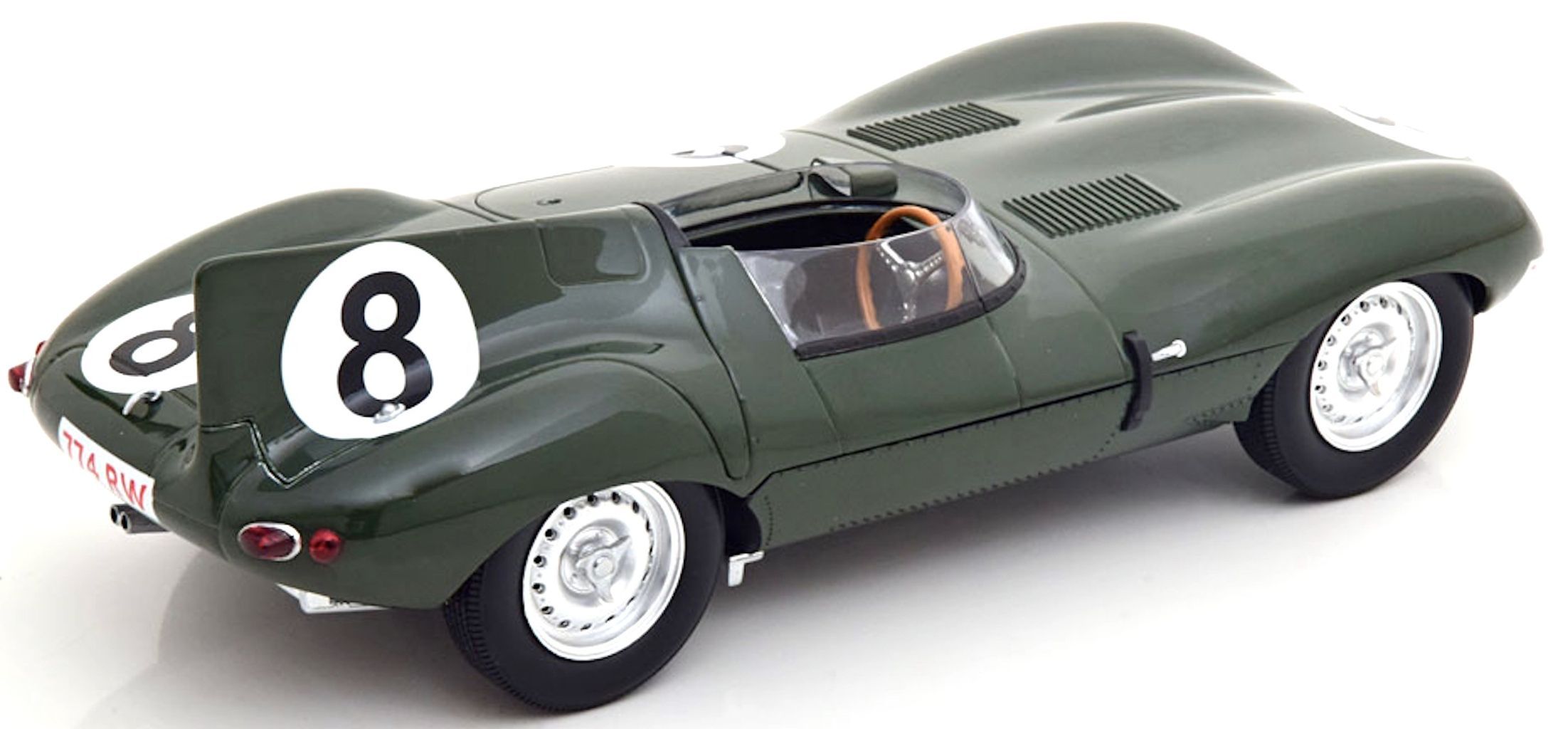 Jaguar D-Type Jaguar Cars LTD Team #8 Don Beauman/Norman Dewis 24H Le Mans 1955 1:18 CMR
