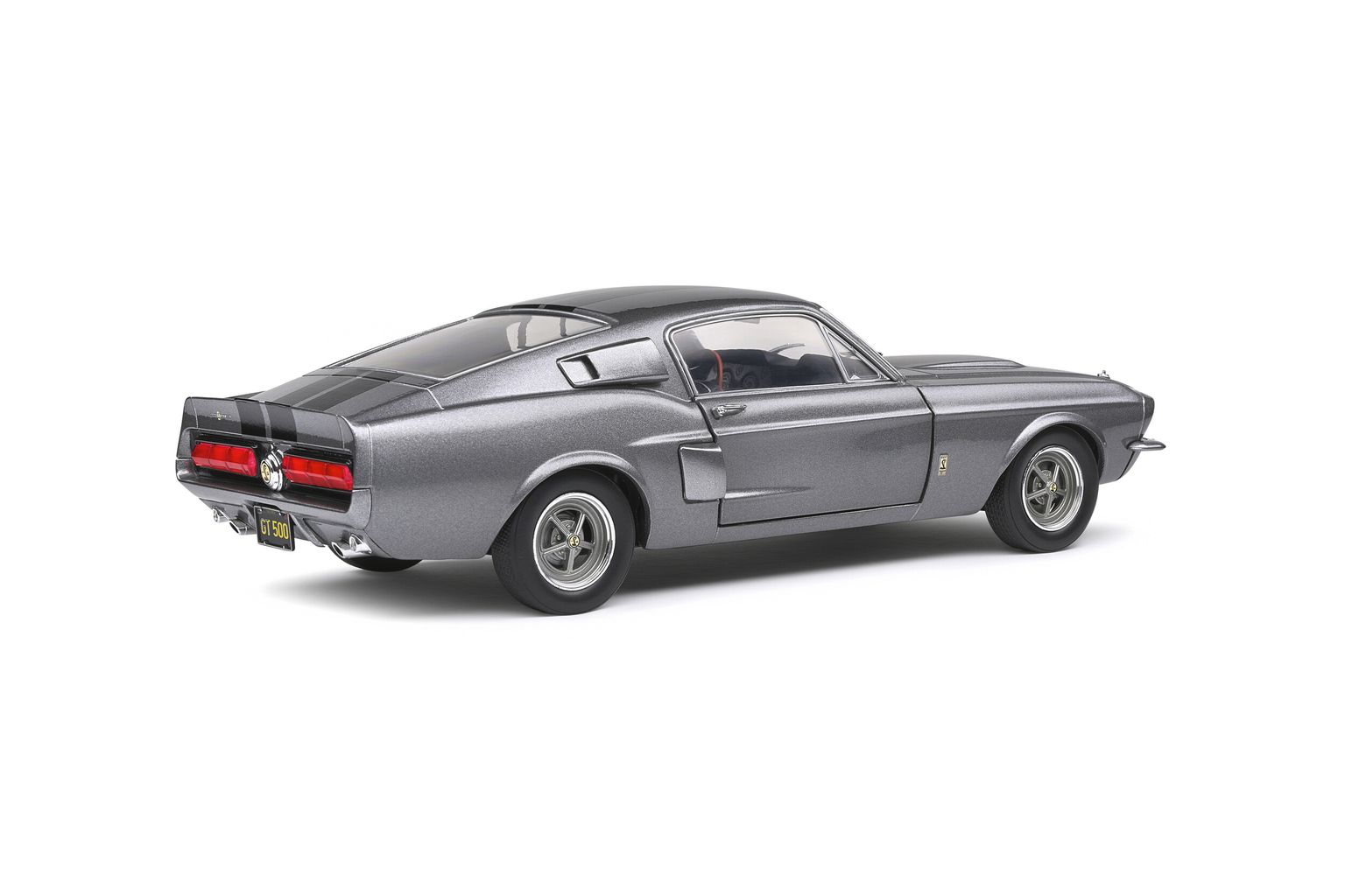 Shelby Mustang GT500 1967 grey/black stripes 1:18 Solido