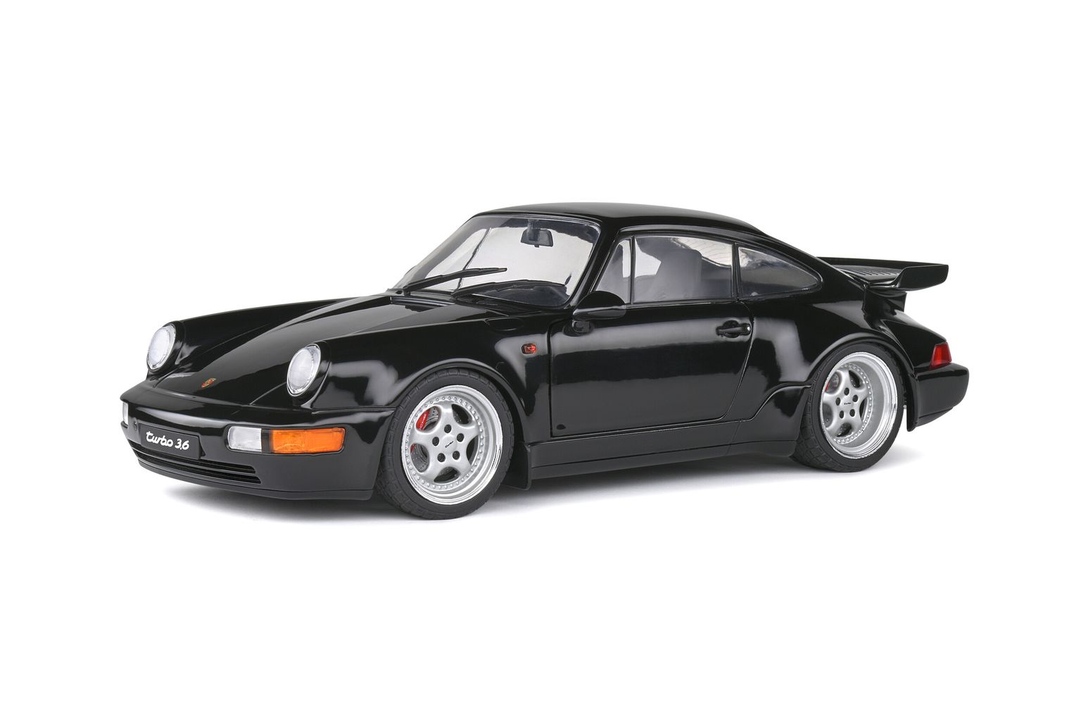 Porsche 911 964 3.6 Turbo 1993 black 1:18 Solido