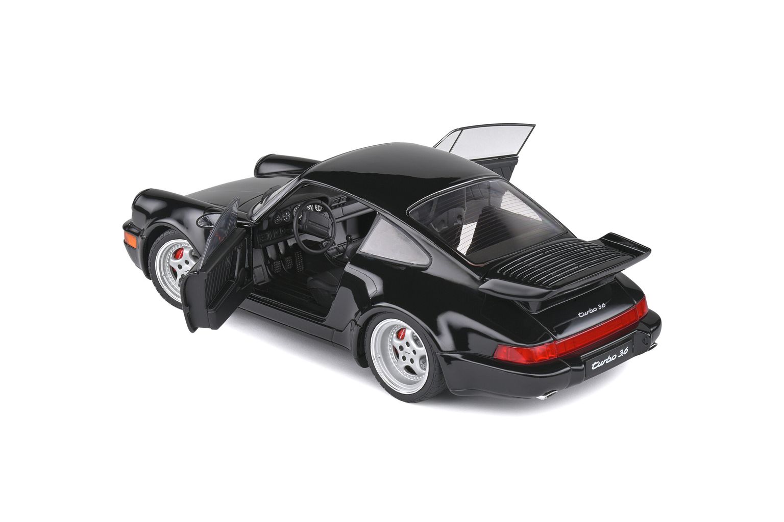 Porsche 911 964 3.6 Turbo 1993 black 1:18 Solido