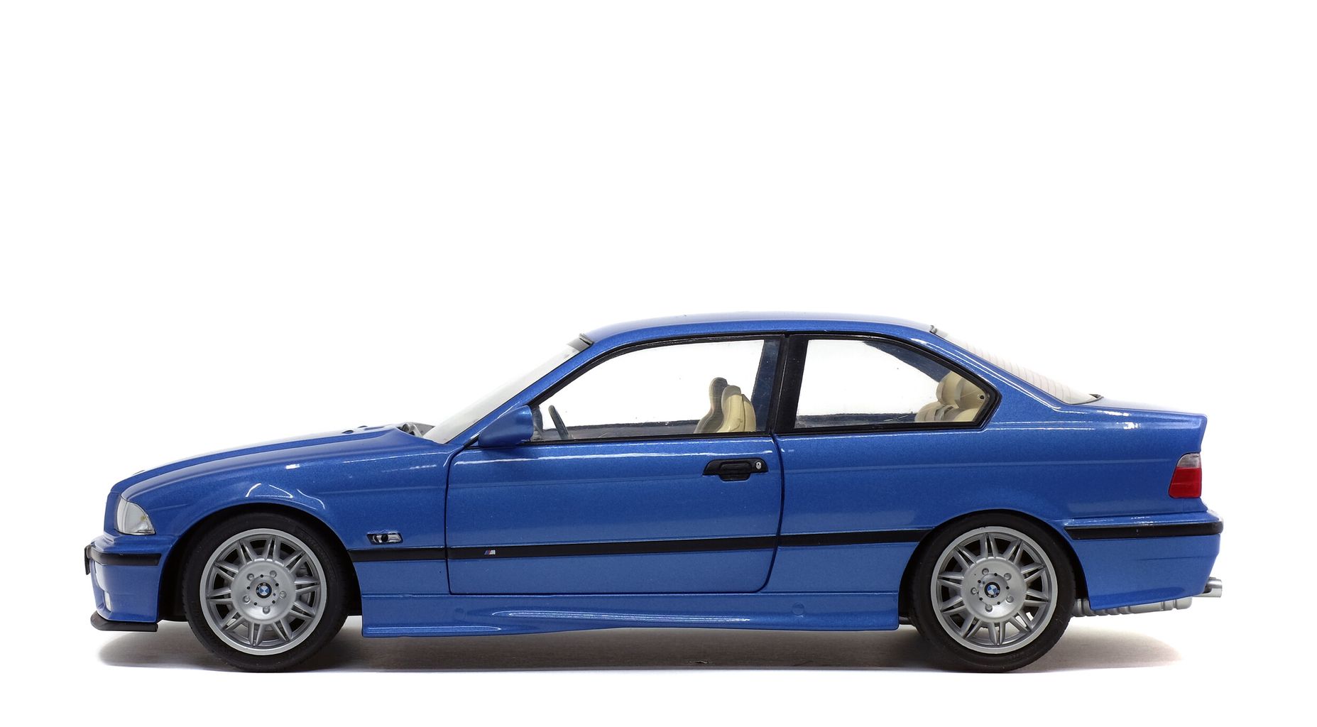 BMW E36 Coupe M3 1992 blue 1:18 Solido