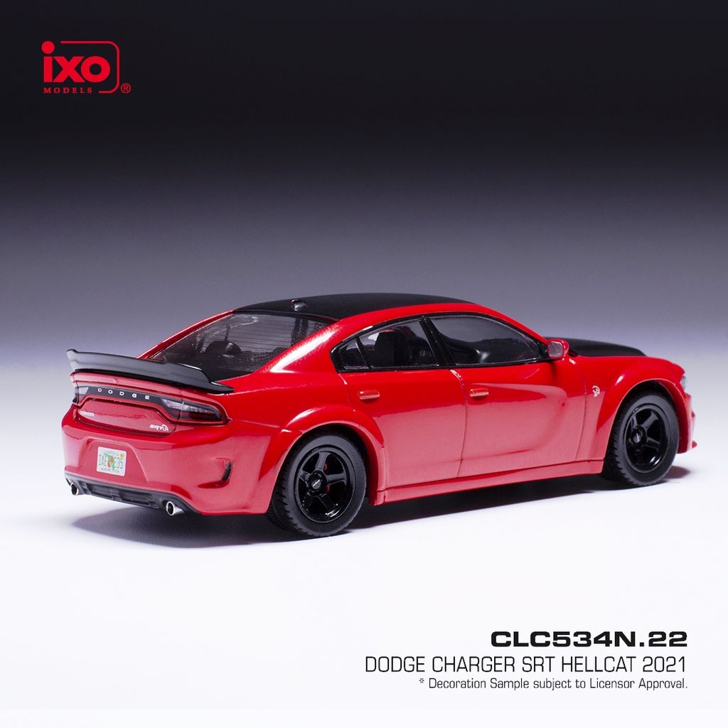 Dodge Charger SRT 2021 red 1:43 Ixo Models
