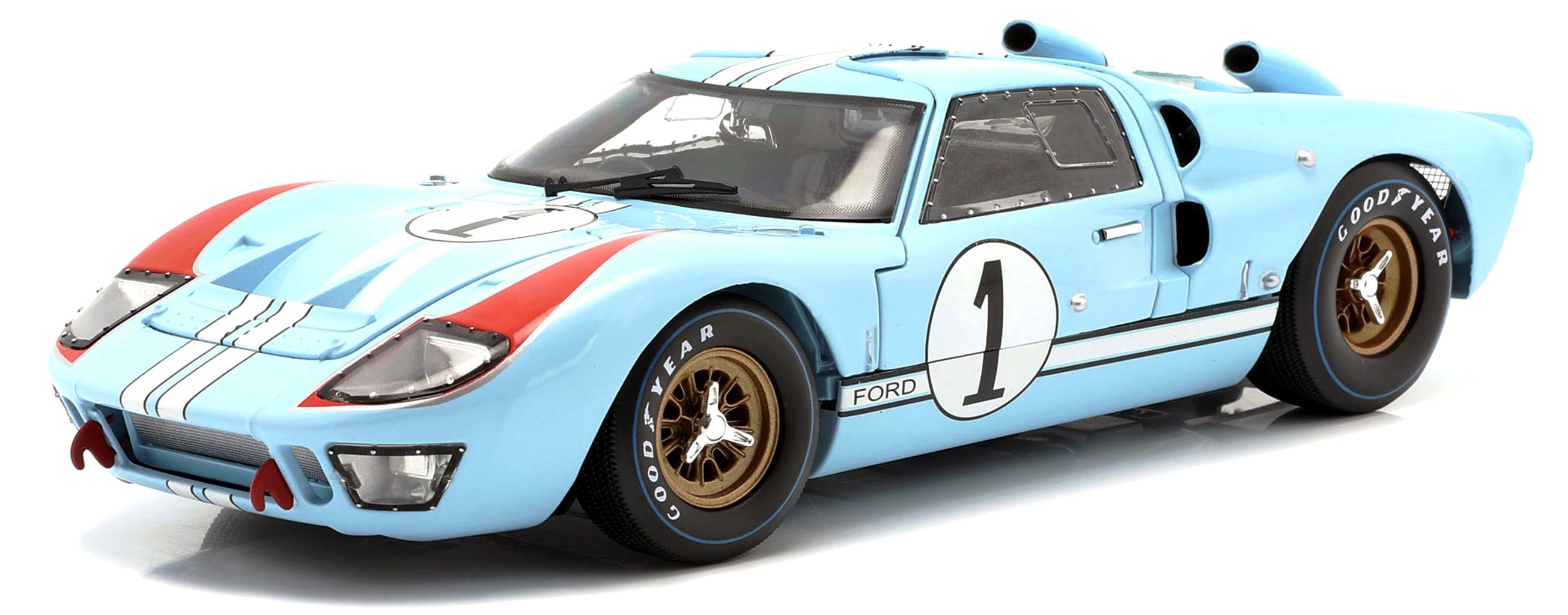 Ford GT 40 MK II #1 Miles/Hulme Le Mans 1966 1:18 Shelby Collectibles