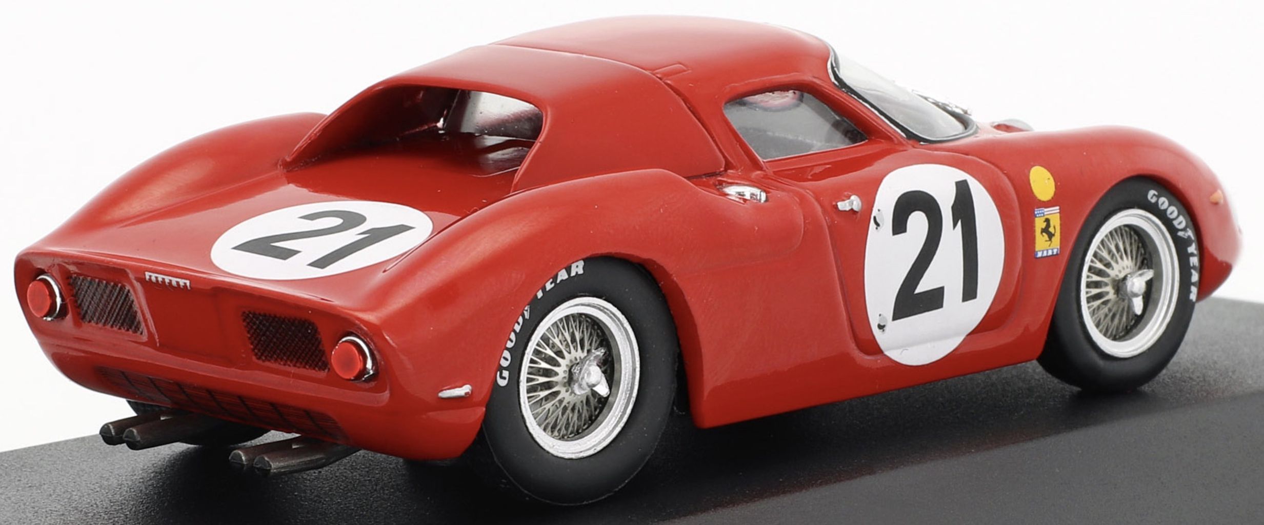 Ferrari 250LM 3.3L V12 Team N.A.R.T. North American Racing #21 Gregory/Rindt Winner 24H Le Mans 1965 1:43 Ixo Models