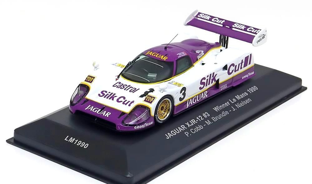 Jaguar XJR-12 #3 Nielsen/Cobb/Brundle 24H Le Mans 1990 1:43 Ixo Models