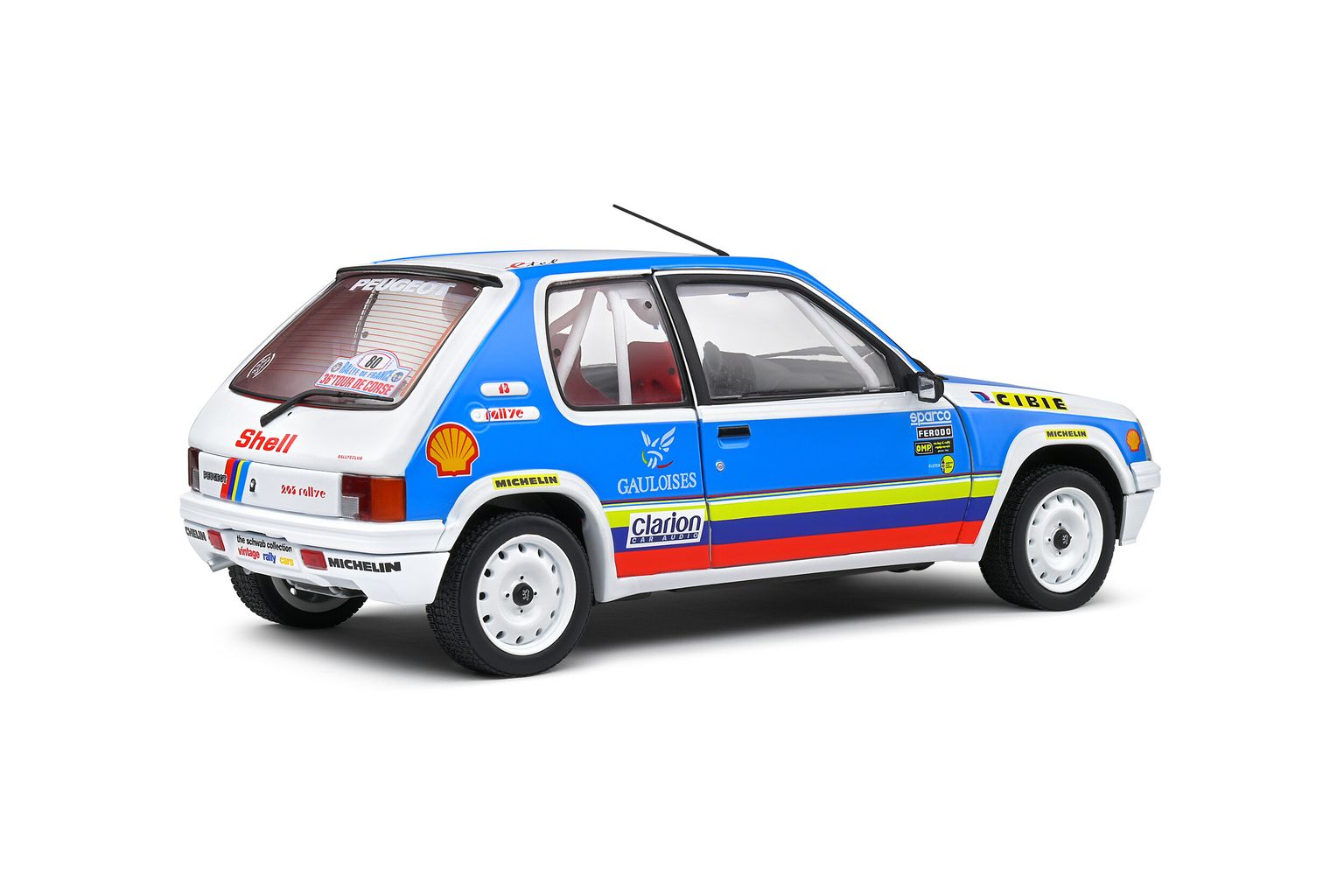 Peugeot 205 1.9 Rally Schwab Collection 1990 1:18 Solido