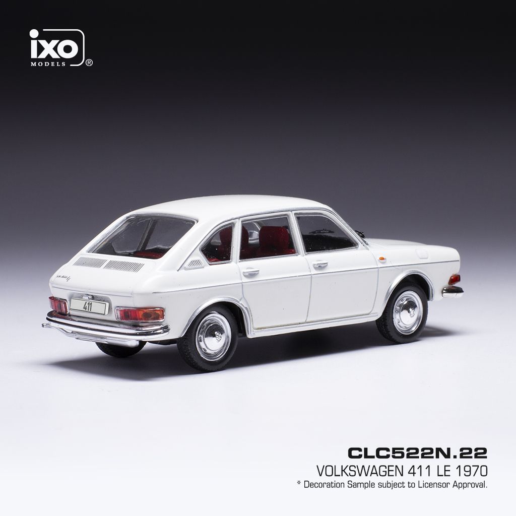 Volkswagen 411 LE 1970 white 1:43 Ixo Models
