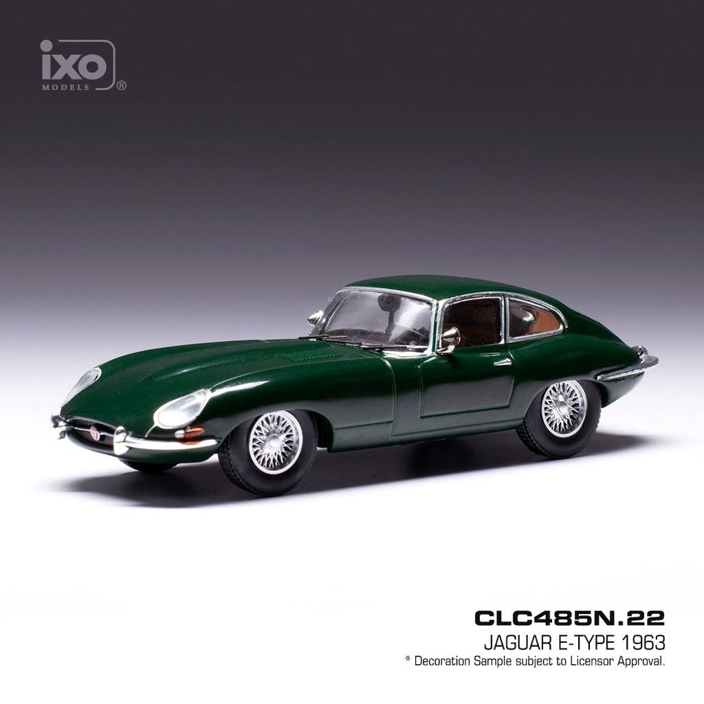 Jaguar E-Type 1963 green 1:43 Ixo Models