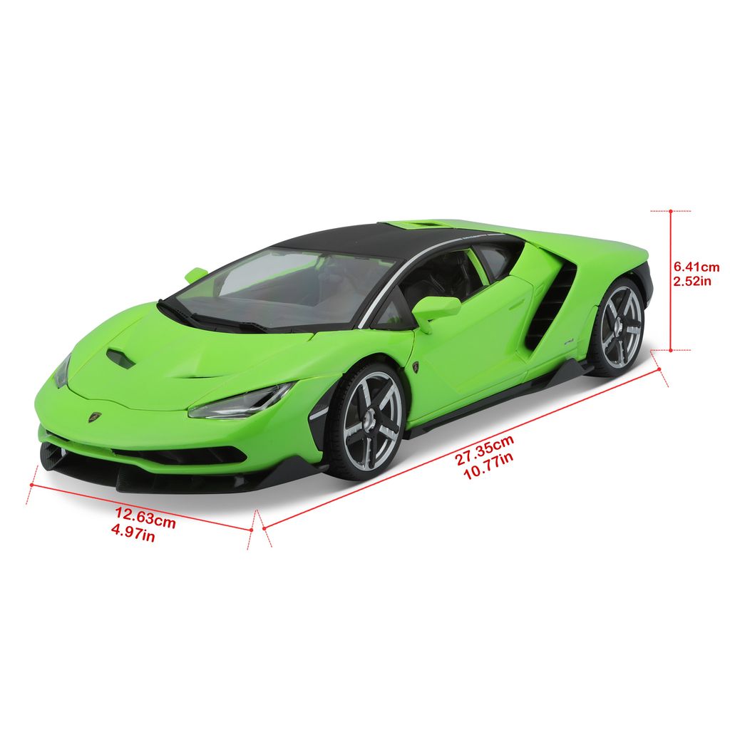 Lamborghini Centenario LP 770-4 2016 light green 1:18 Maisto