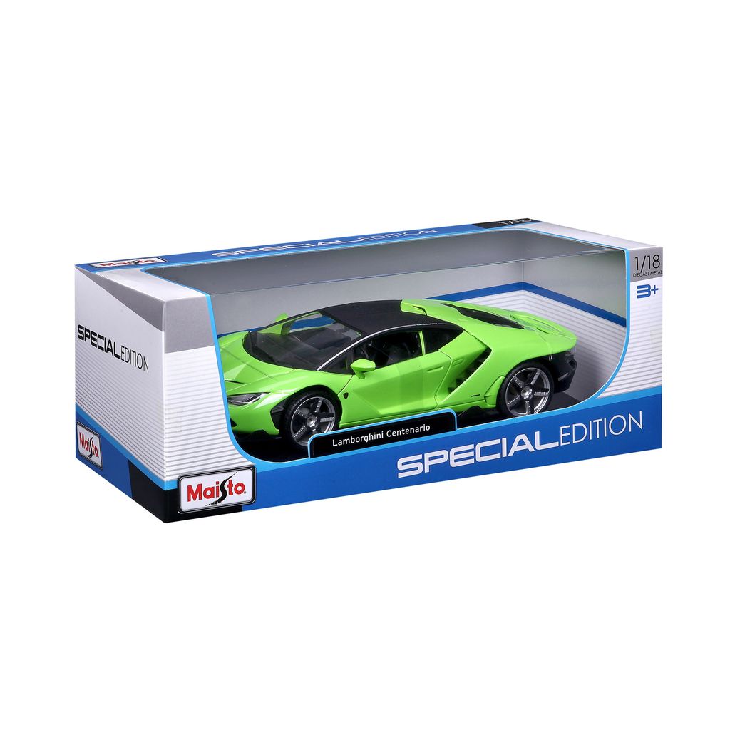 Lamborghini Centenario LP 770-4 2016 light green 1:18 Maisto