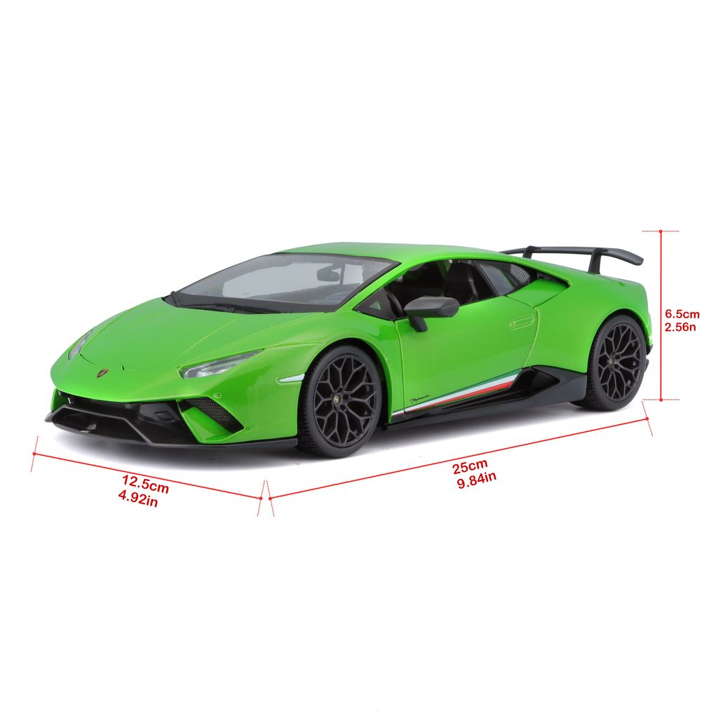 Lamborghini Huracan Performante 2017 green 1:18 Maisto