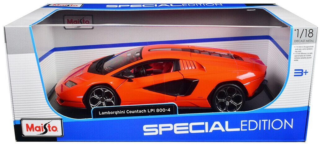 Lamborghini Countach LPi 800-4 2021 orange 1:18 Maisto
