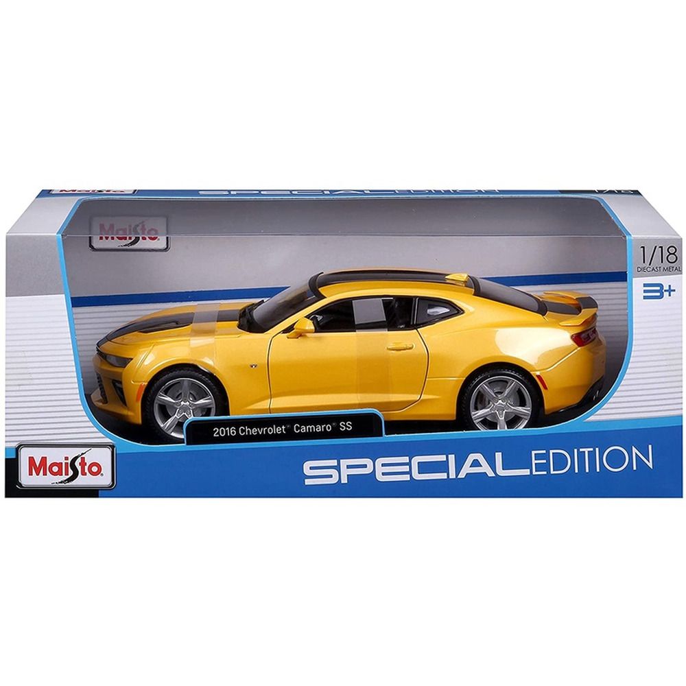 Chevrolet Camaro 2016 yellow 1:18 Maisto