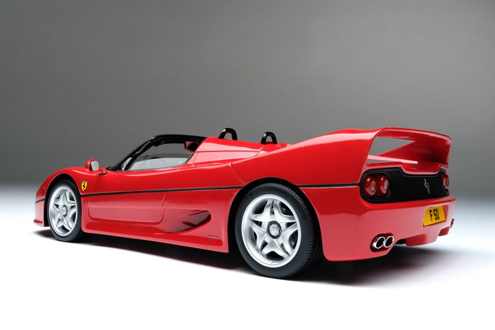 Ferrari F50 Spider 1995 red 1:18 Amalgam