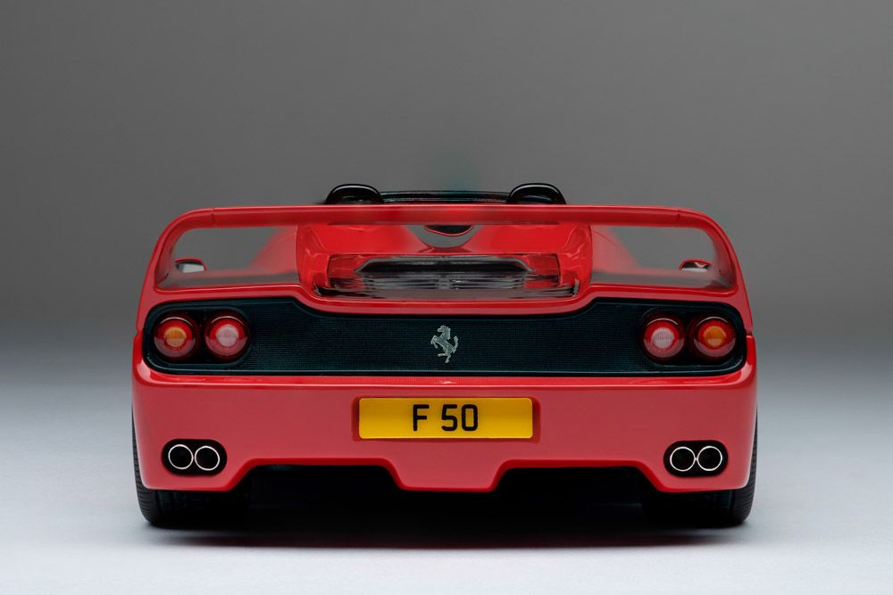 Ferrari F50 Spider 1995 red 1:18 Amalgam