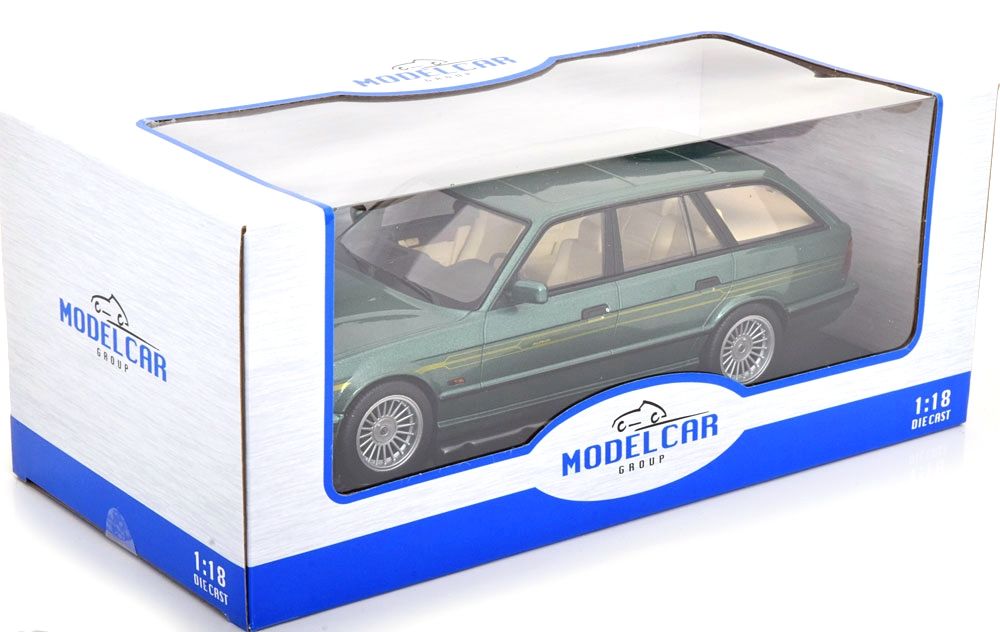 BMW Alpina B10 4,6 Basis E34 1991 dark green 1:18 MCG Modelcar Group